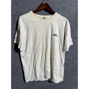 Vintage No Fear Shirt Mens Large White The Track Is Mine Graphic 90s MX Racing